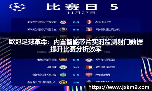 欧冠足球革命：内置智能芯片实时监测射门数据提升比赛分析效率